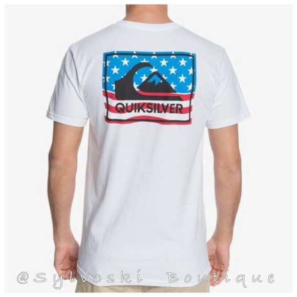 🔥QUIKSILVER 4TH ARCHITEXTURE T-SHIRT NWT - Picture 5 of 8